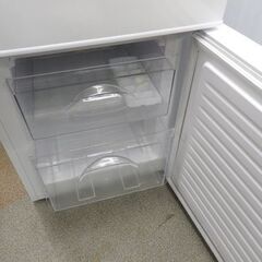 西岡店 2ドア冷蔵庫 106L 2022年製 ニトリ NTR-106WH Nグラシア ホワイト 100Lクラス 
