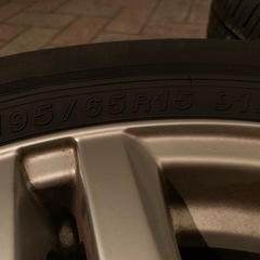  タイヤ　ホイール15インチ　4本セット　バリ溝