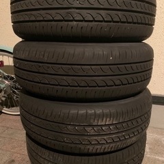  タイヤ　ホイール15インチ　4本セット　バリ溝