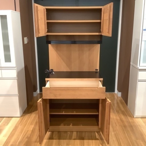 トレファク神戸南店】unico レンジボード【取りに来られる方限定  