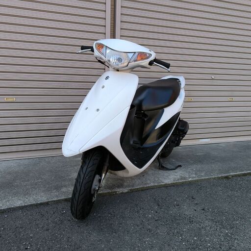 アドレスV50 リアスポイラー付 フロントタイヤ新品 4ストFI 原付 バイク