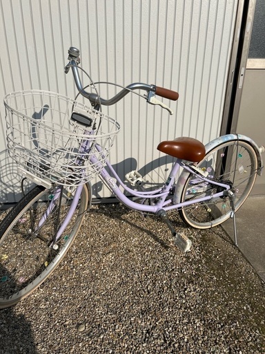 ブリヂストン　自転車　24インチ　リコリーナ　ラベンダー