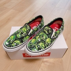 supreme VANS SKULLRILE スリッポン