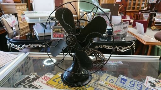 芝浦エンジニアリング｜4枚羽｜卓上扇風機｜昭和レトロ｜動作品