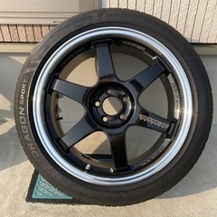 受け渡し予定者決定※18インチ アルミホイール PCD100 スバル車等