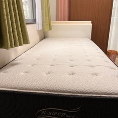 家具 ベッド シングルベッド（マットレス付）