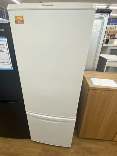 【ドリーム川西店御来店限定】 パナソニック 冷蔵庫 NR-B17FE-W 168L（44L/124L) 21年製 動作確認／クリーニング済み 【2002211255601553】