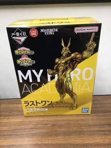 【未開封】一番くじ 僕のヒーローアカデミア ラストワン賞 オールマイト MASTERLISE EXTRA ゴールドVer.