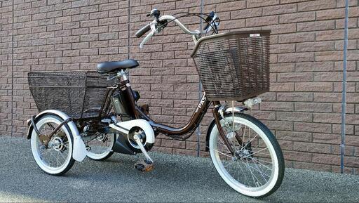 最終値下げ!!【ほぼ新品】ヤマハ PAS  電動アシスト三輪自転車
