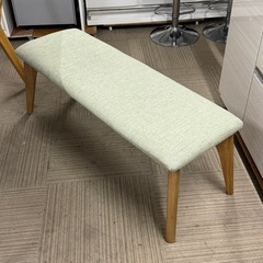 【超美品‼️】定価13万♪ 大川家具 140cm幅4人掛けダイニングテーブルセット 片側ベンチ 関家具 木製ブラウン♪