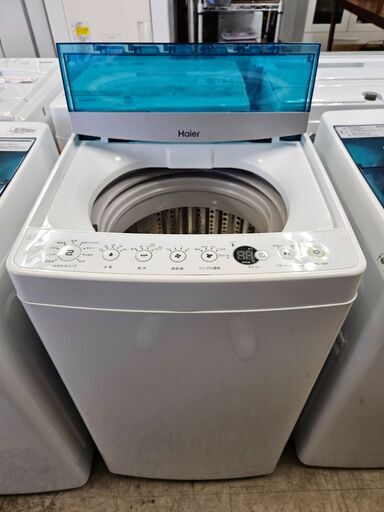 リサイクルショップどりーむ荒田店 No10539　お買い得品！　ハイアール　洗濯機　2018年製　容量5.5㎏　1人暮らしに最適なサイズです♪