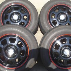 夏タイヤ　195/65R15　アルミセット中古　4本