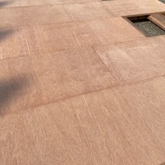 倉庫・納屋などの床張りに！③DIY 用カット合板 13枚