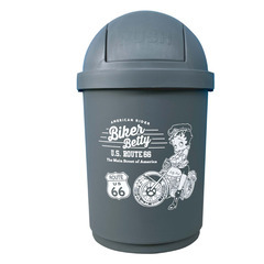 ベティ・ブープ　35Lダストボックス　ゴミ箱（バイカーベティ）　アメリカン雑貨