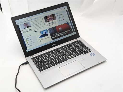 安さで勝負 薄型 ノートパソコン 12.5型 NEC PC-VKL27BZG2 良品 第7世代 i3 4GB 高速SSD 無線 Wi-Fi Bluetooth Windows11 Office済 即使用可