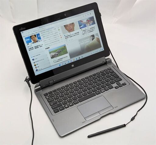 安さで勝負 中古美品 バッテリサイクル13回 タブレット 11.6型 富士通 ARROWS Tab Q616/P 第6世代CoreM 高速SSD Bluetooth カメラ Windows