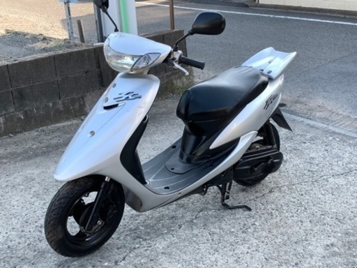 神奈川県藤沢市発。ヤマハ　リモコンジョグSA16J、フレ整備後にZRエボリューション仕様にカスタム。メーター振り切りセル1発始動！