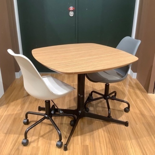 【トレファク神戸南店】カフェテーブル３点セット【取りに来られる方限定】