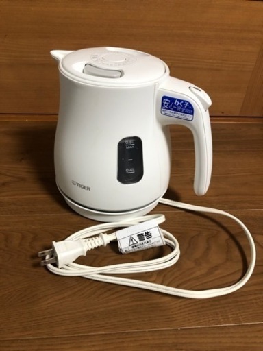 2019年製　タイガー　電気ケトル わく子 PCM-A080 0.8L