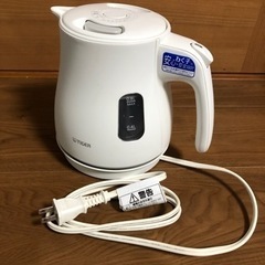 2019年製　タイガー　電気ケトル わく子 PCM-A080 0.8L