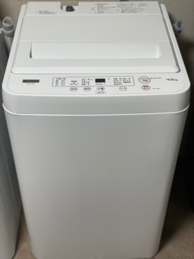 送料・設置込み　洗濯機　4.5kg ヤマダ　2021年