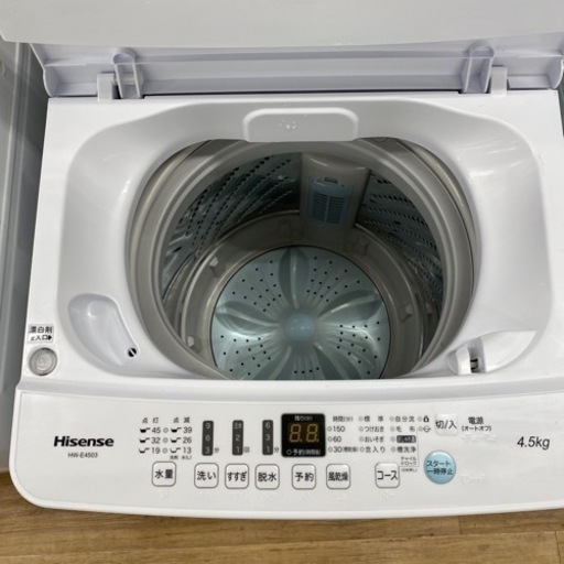 Hisense 全自動洗濯機 HW-E4503 【トレファク東大阪】 - 洗濯機 