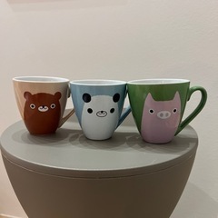 動物コーヒーカップ３個