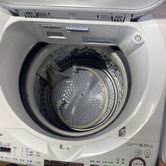 シャープ　ES-TX8A 洗濯乾燥機