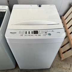 ハイセンス 4.5kg 家電 生活家電 洗濯機