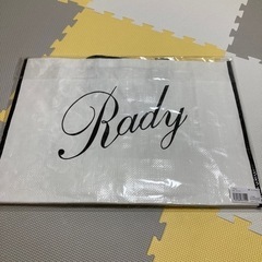 新品　Rady  ビニールバック　ランドリーバッグ