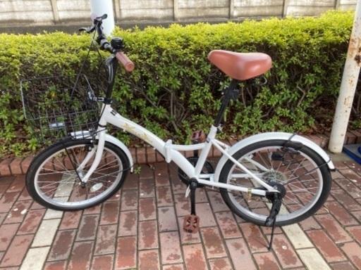折りたたみ自転車　6速ギア　20インチ