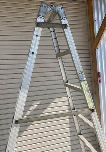 アルインコ 【アルミ製/6尺】 はしご兼用脚立 MR-180 □長谷川工業WA