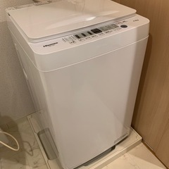 【決まりましたので受付完了します】全自動洗濯機　Hisense ...