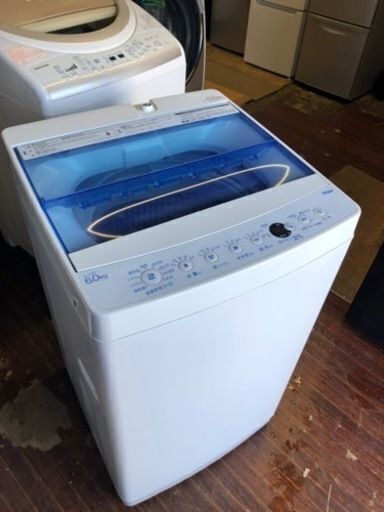 福岡市内配送設置無料 2021年式 JW-C60A-W 全自動洗濯機 Live  