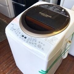 福岡市内配送設置無料 東芝 TOSHIBA AW-8V3M（T） [たて型洗濯乾燥