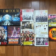 【ネット決済・配送可】EXILE 音楽CDとDVDのまとめてセット