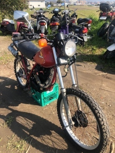 ホンダ　XL200R  書類付レストアベース車