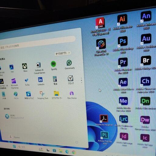 Diginnos core i7 Windows11 office AdobeCC2020 illustrator Autocad メモリ8G 新品SSD＋HDD 1TB GTX650