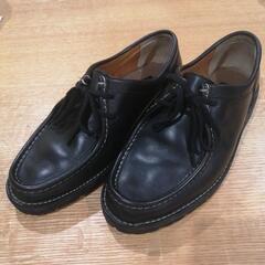 トムマキャン　
革靴　黒　24.5cm 