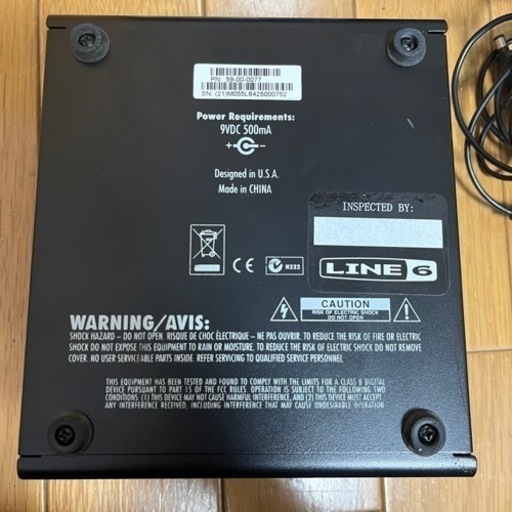 LINE6 M5 Stompbox Modeler ライン6 マルチエフェクター LINE6 M5