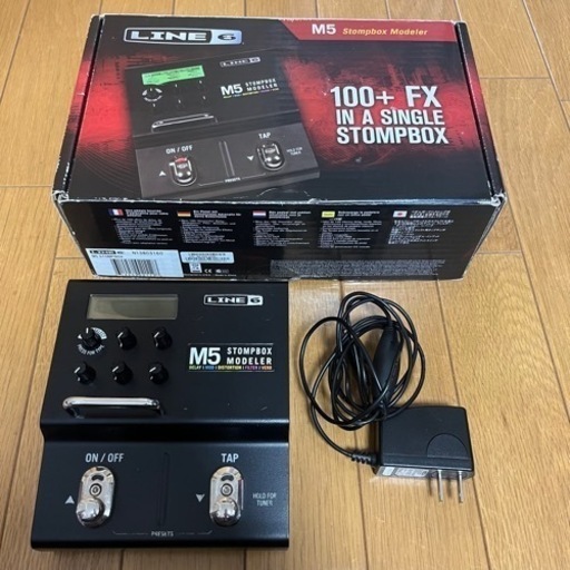 LINE6 M5 Stompbox Modeler ライン6 マルチエフェクター