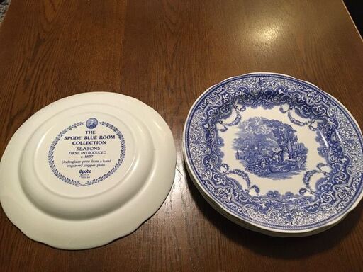 プレート Spode The Blue Room Collection \