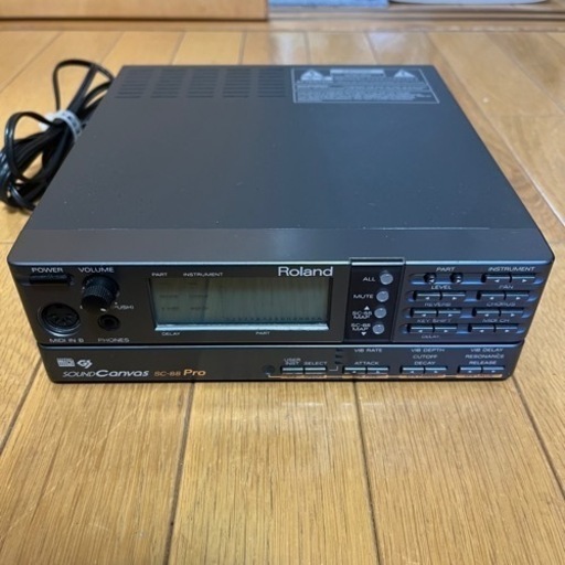 【お取引ご予約済】Roland SC-88Pro Sound Canvas ローランド 音源モジュール 名機