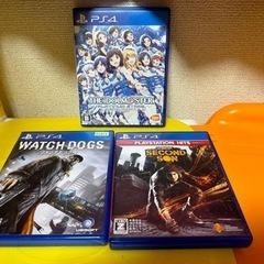 PS4 ソフト３本セット！最終値下げ！