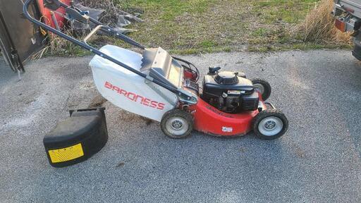 激安‼️おすすめバロネス自走式ロータリーモアGM540H サイドディス