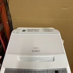 ☆中古￥17,800！HITACHI　7.0kg洗濯機　家電　2020年製　BW-V70FE8型　幅58㎝ｘ奥行59㎝ｘ高さ98㎝　【BC102】
