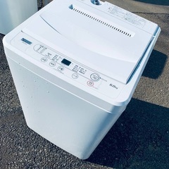 #375 洗濯機　ヤマダ電機　YWM-T60H1 2023年製 ♢YAMADA 洗濯機【2023年製】YWM-T60H1