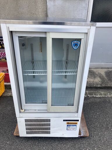 ☆中古￥15,000！ダイワ　112㍑冷蔵ショーケース　家電　201AU-11型　【BC106】