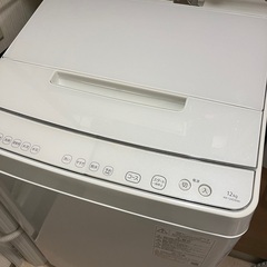 TOSHIBA 12kg全自動洗濯機 ZABOON グランホワイト