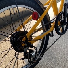 試し乗りのみ！HUMMER FDB206Z-DK ハマー 20インチ 6変速 フォールディングバイク 折り畳み自転車